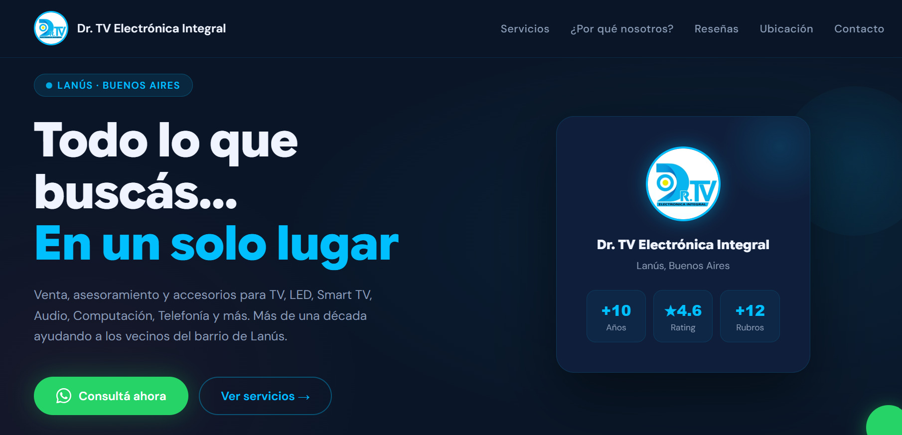 Demo - Local de electrónica